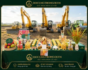 Mâm Cúng Động Thổ