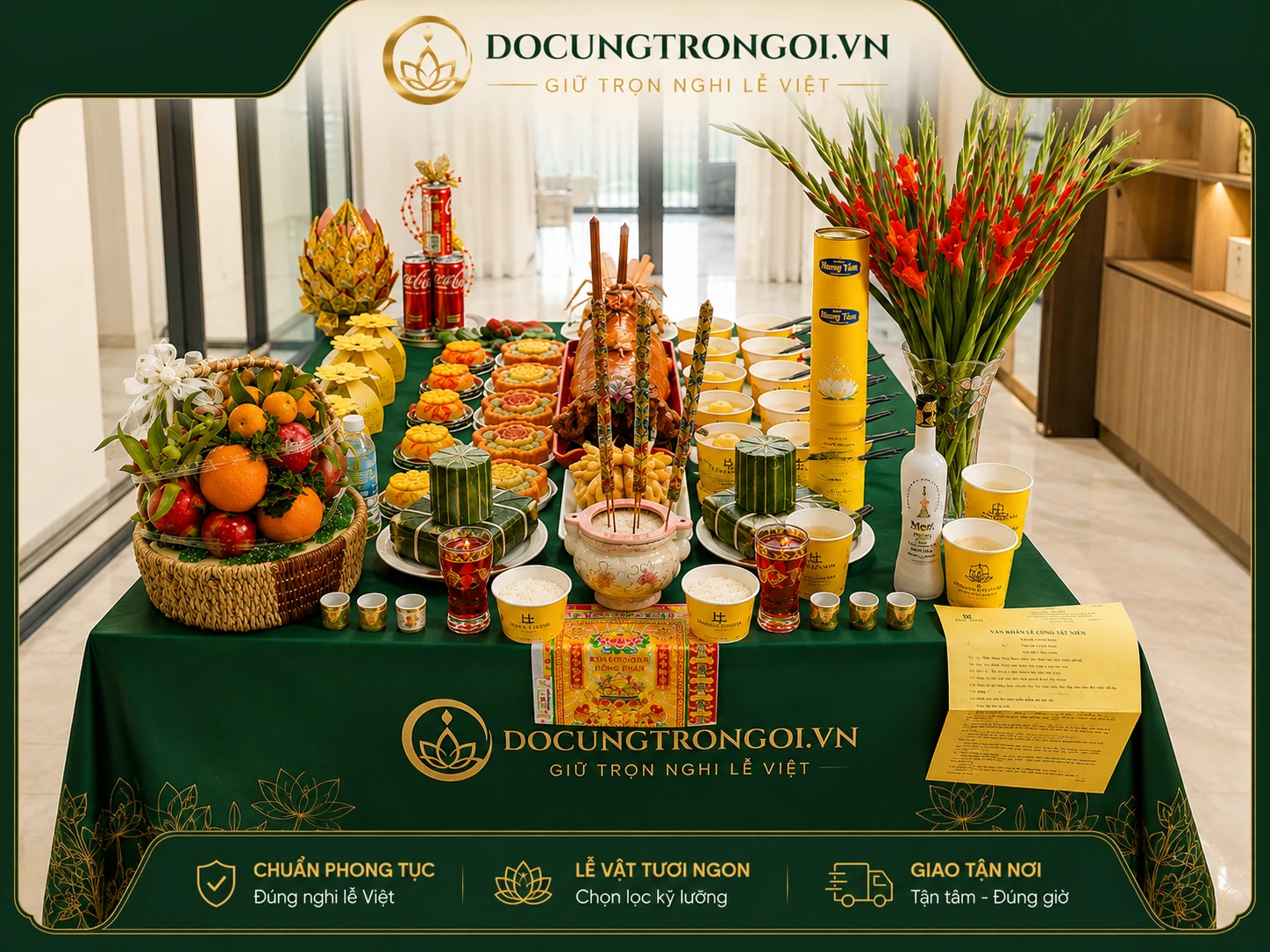 Mâm Cúng Tất Niên