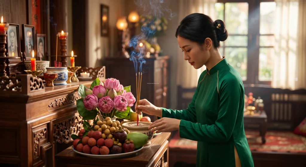 Hướng dẫn cách bày mâm cúng tết đoan ngọ và <a href=
