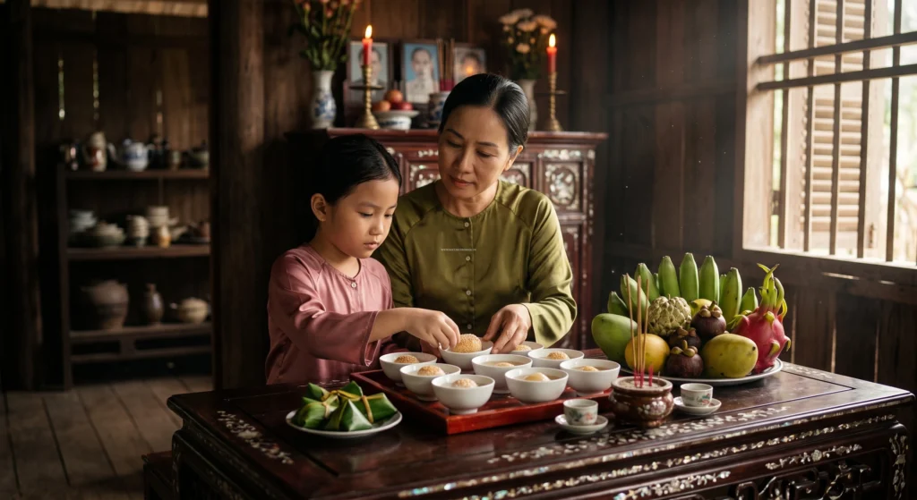 Hướng dẫn cách sắm lễ cúng Tết bánh trôi bánh chay tại nhà chuẩn xác nhất cho ngày mùng 3 tháng 3 âm lịch.