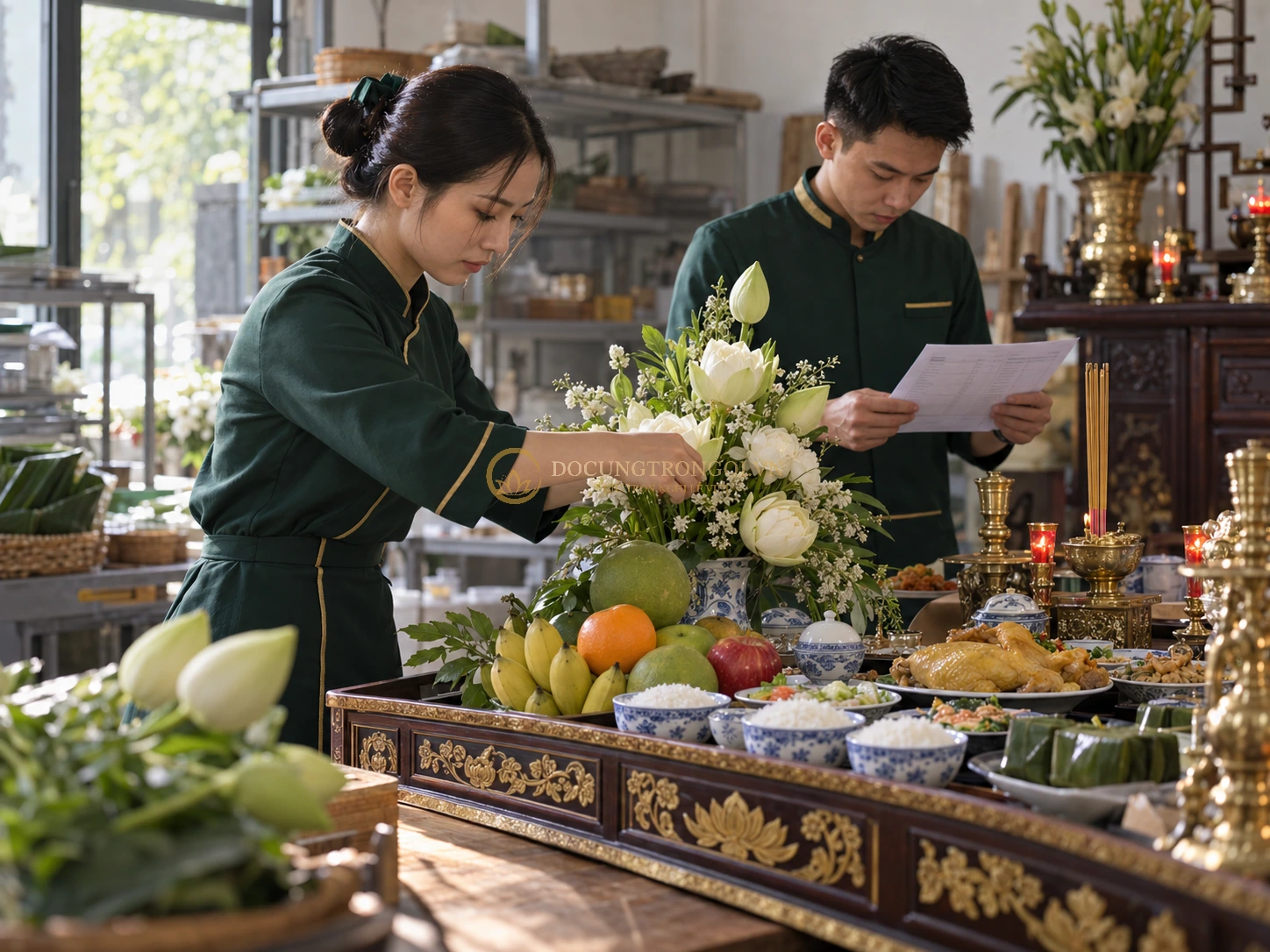 Dịch vụ đặt mâm cúng Vong Linh trọn gói tại KTH
