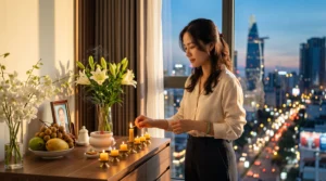 Tư vấn giờ tốt cúng rằm mùng 1 hàng tháng linh hoạt vào chiều 30 hoặc 14 Âm lịch.