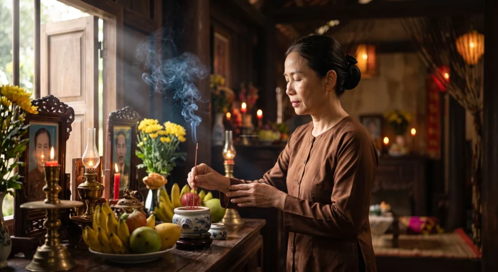 Hướng dẫn cách sắm lễ cúng mùng 1 hàng tháng tại nhà và văn khấn chuẩn nhất.