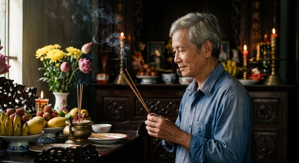 Khung giờ cúng Tết Hàn thực tốt nhất và hướng dẫn thắp hương ngày mùng 3 tháng 3 âm lịch.