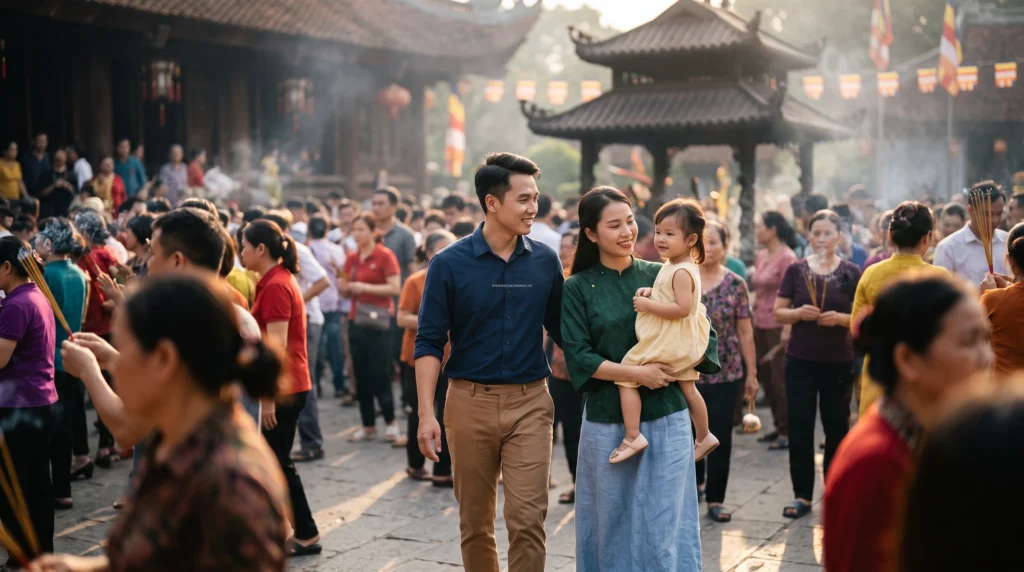 Tuân thủ trang phục lịch sự và bảo vệ tài sản khi tham gia Lễ hội vía Bà Chúa Xứ Núi Sam diễn ra vào tháng tư âm lịch.