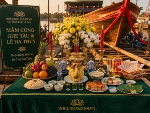 Mâm Cúng Ghe Tàu / Thuyền