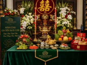 Mâm Cúng Gia Tiên Ngày Cưới