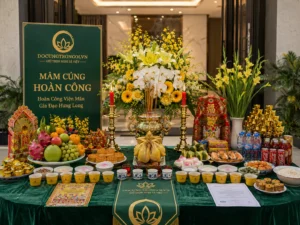 Mâm Cúng Hoàn Công (Lễ Tạ Đất) Trọn Gói - Tạ Ơn Thần Linh