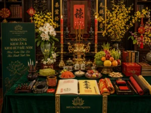Mâm Cúng Khai Ấn / Khai Bút
