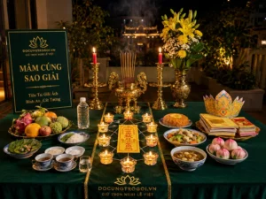 Mâm Cúng Sao Giải Hạn