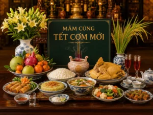 Mâm Cúng Tết Cơm Mới (Song Cửu / Trùng Thập) Trọn Gói