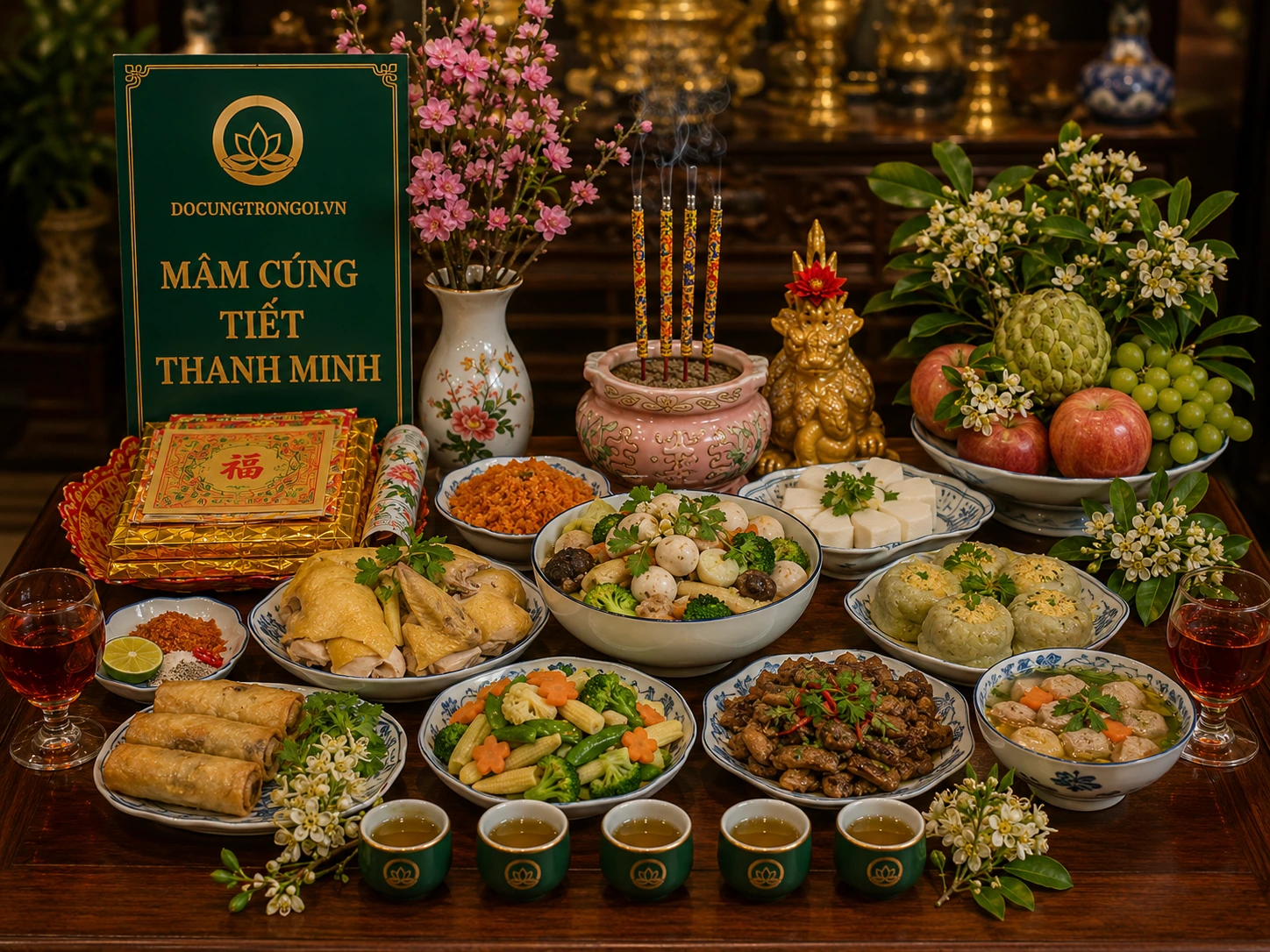 MÂM CÚNG TIẾT THANH MINH