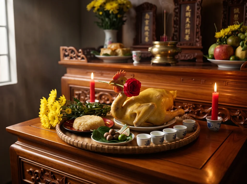 Mâm lễ cúng Thanh minh gồm những gì, hướng dẫn sắm đồ lễ tảo mộ gia tiên chuẩn phong thủy.