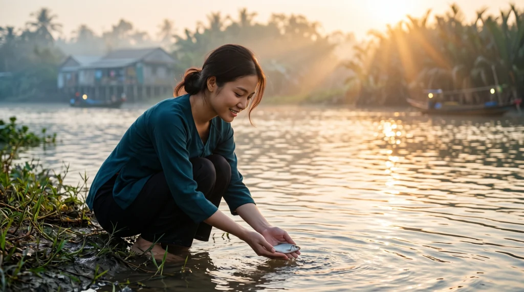 Giải đáp quên cúng cô hồn có sao không và gợi ý thực hành phóng sinh từ bi, tụng kinh làm việc thiện để hồi hướng công đức giúp tâm an yên.