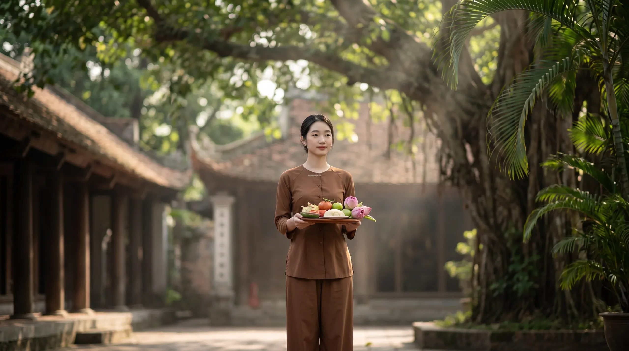 Cách hóa giải khi lỡ cắt móng tay tháng cô hồn bằng việc đi chùa cầu an và giữ tâm lý tích cực.