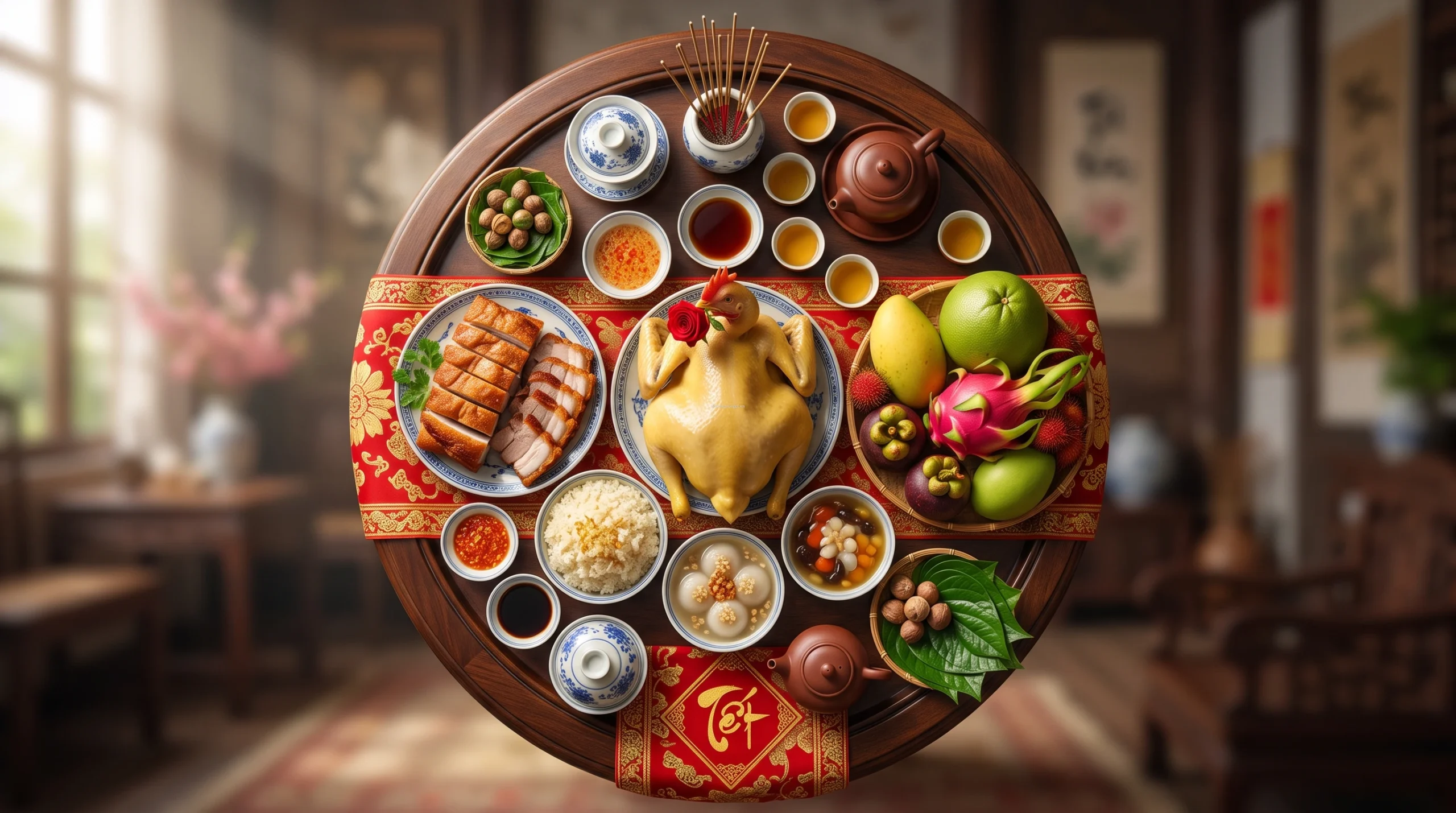 Dịch vụ đặt mâm cúng trọn gói tươm tất chuẩn phong thủy tâm linh miền Nam