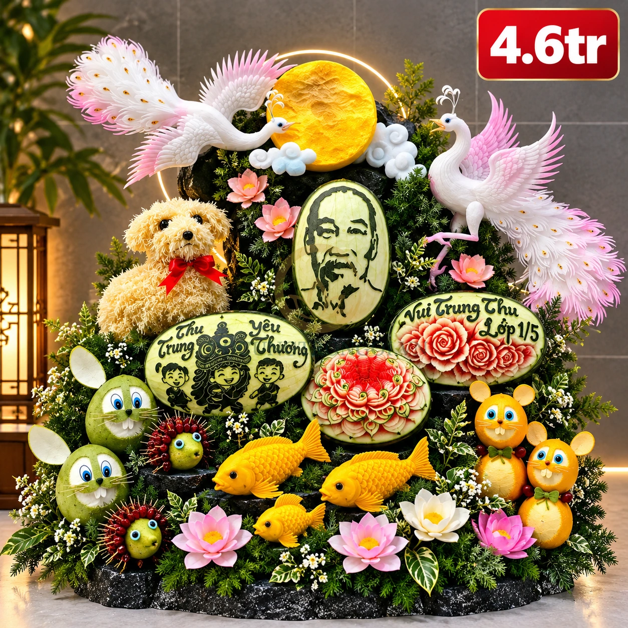 Lễ Vật Cúng Trăng Chuẩn Phong Tục Cổ Truyền - Đồ Cúng Trọn Gói KTH