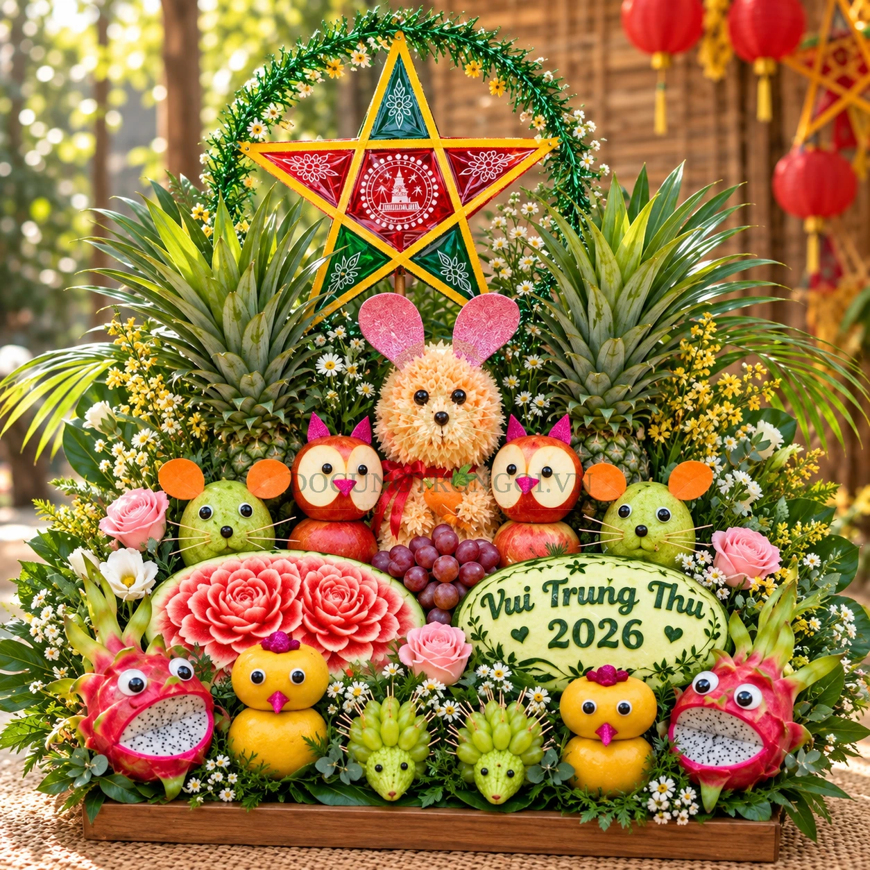 Mâm Cúng Tết Trung Thu